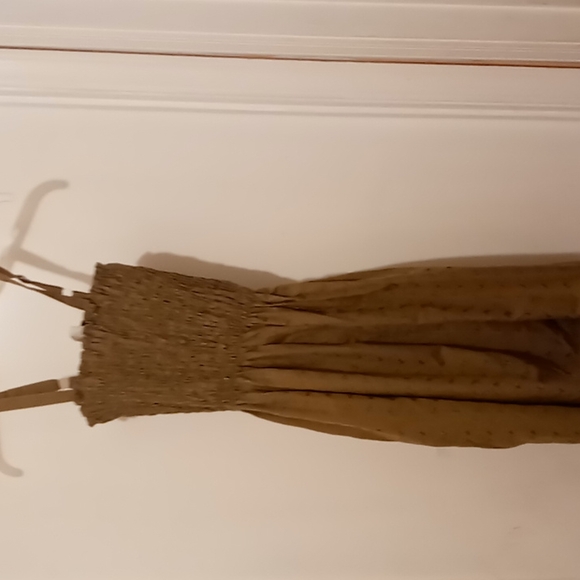 Chesley Dresses Womens Olive Green Dress With Thin Straps Poshmark